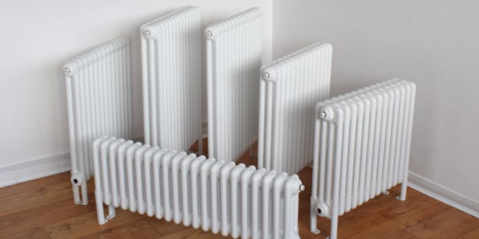 Classic White Column Radiators Image